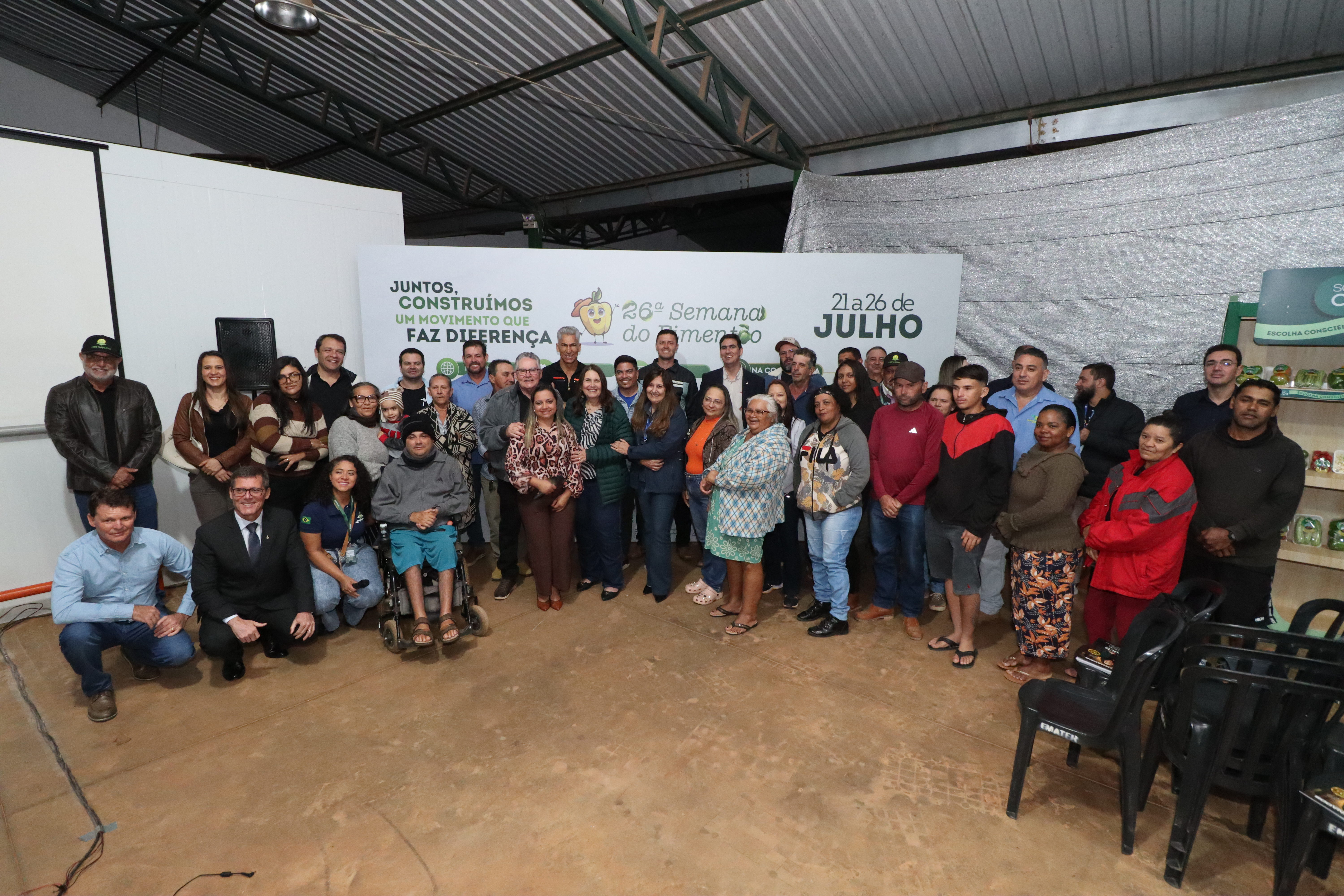 26° Semana do Pimentão fortalece a agricultura cooperativa no Distrito Federal