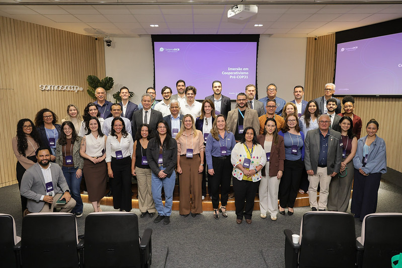 Sistema OCB/DF destaca cooperativismo local na Imersão Pré-COP 31 em Brasília