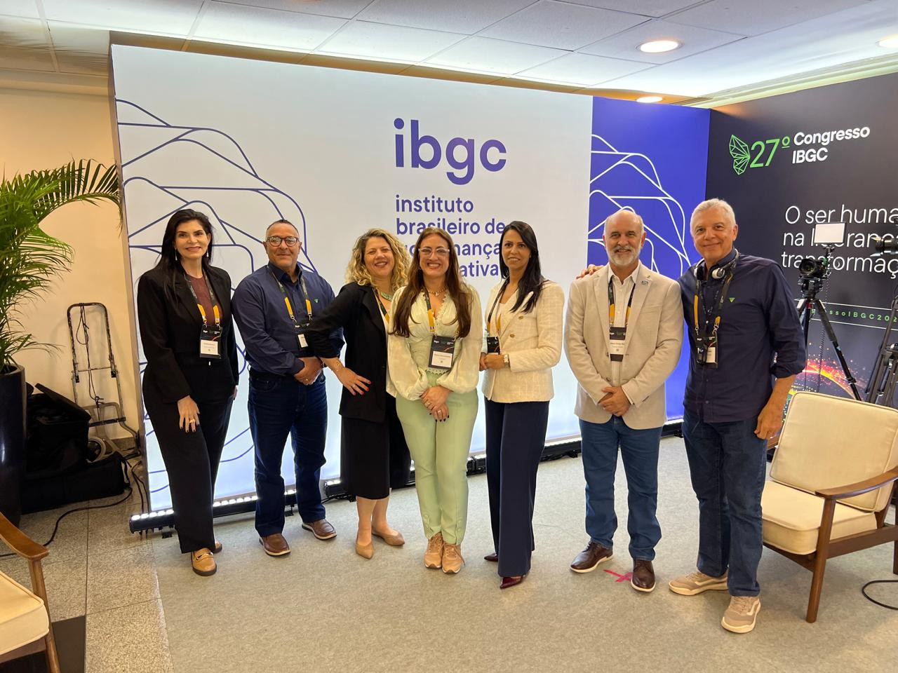 Lideranças do cooperativismo do DF participam do 27º Congresso do IBGC em São Paulo